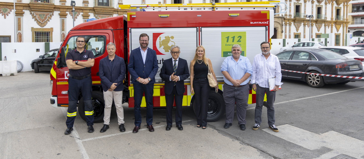 Nuevo vehículo del Consorcio de Bomberos de Córdoba