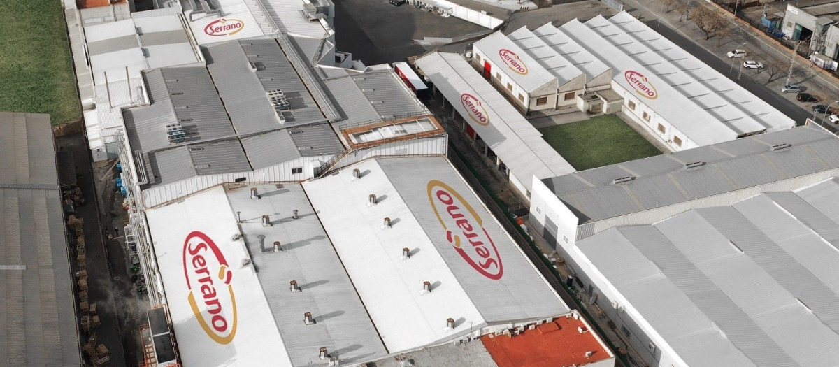 Imagen de las instalaciones de Cárnicas Serrano
