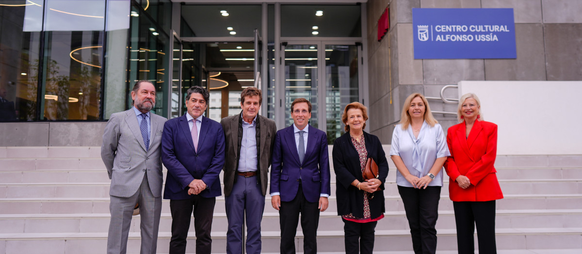 Inauguración del Centro Cultural Alfonso Ussía de Valdebebas