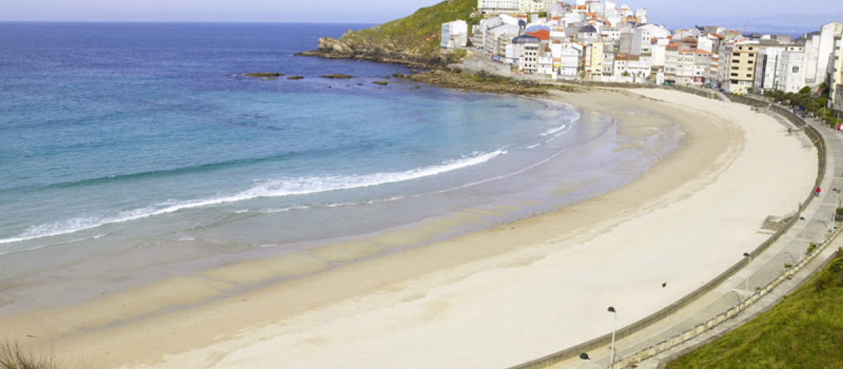 Playa de Arena Mayor en Malpica de Bergantiños