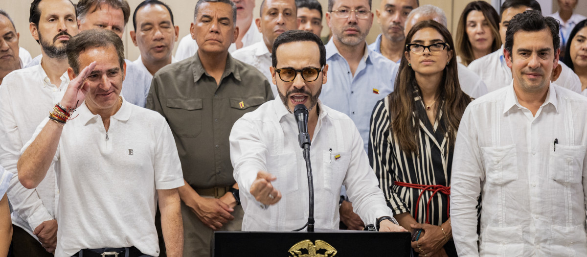El presidente de Colombia, Abelardo de la Espriella