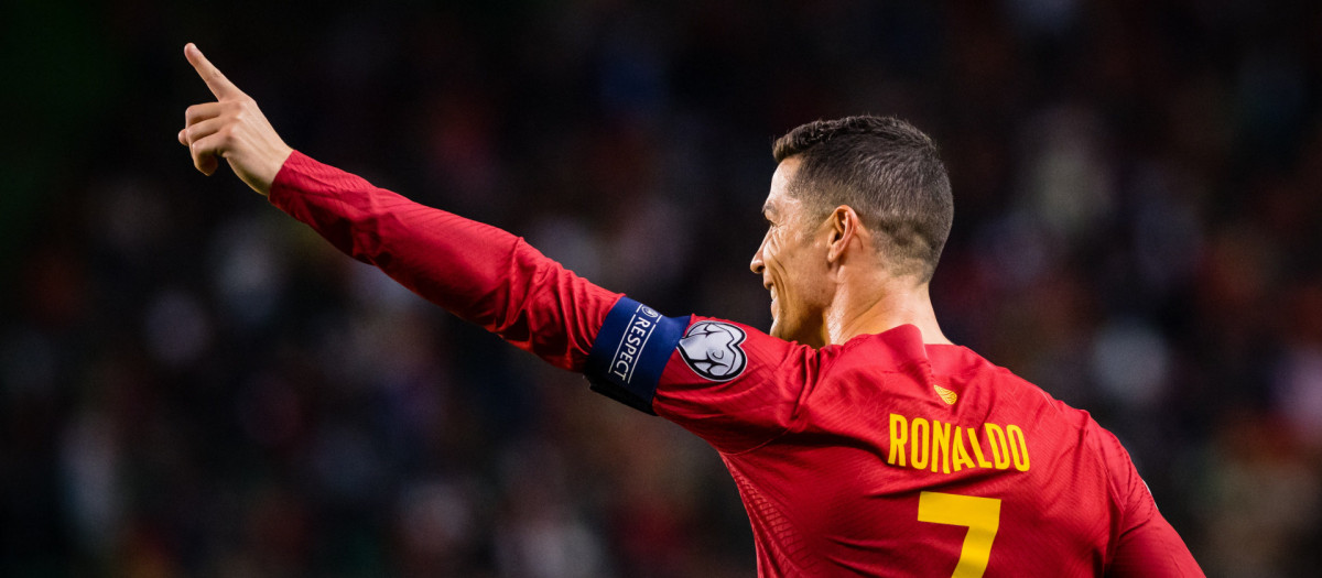 Cristiano Ronaldo con la selección de Portugal