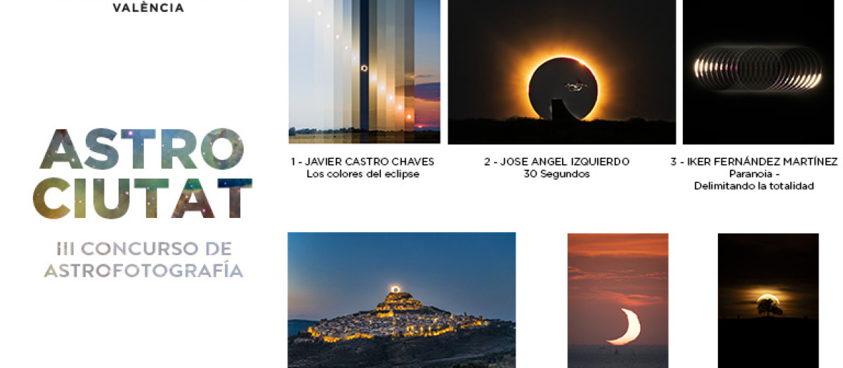 Imagen con el cartel de los ganadores del concurso