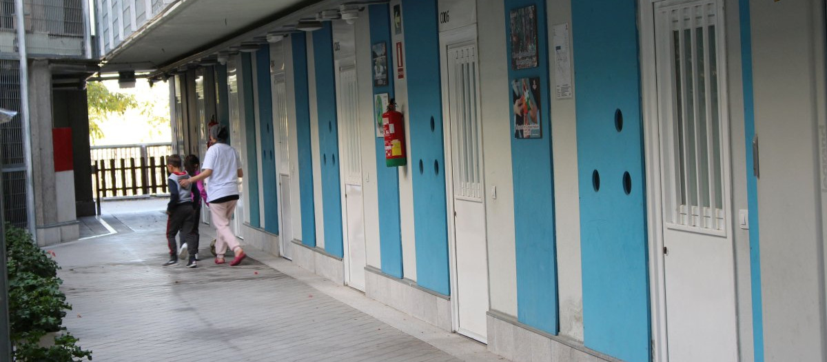 Centro de alojamiento a familias vulnerables gestionado con Cáritas
