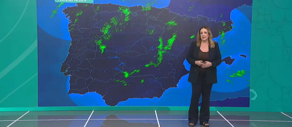 El equipo del Tiempo de À Punt en directo