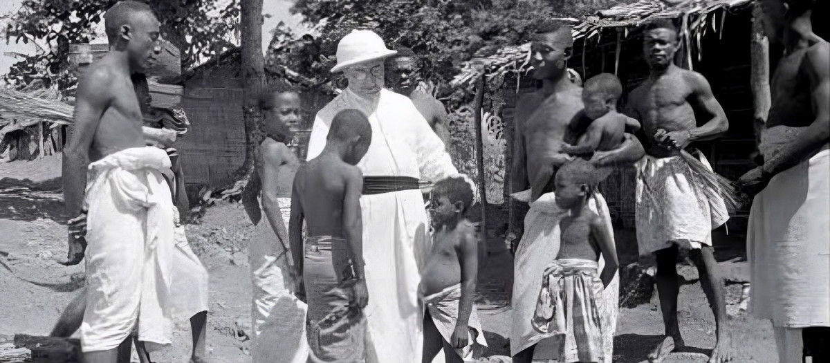 Misionero español en Guinea Ecuatorial