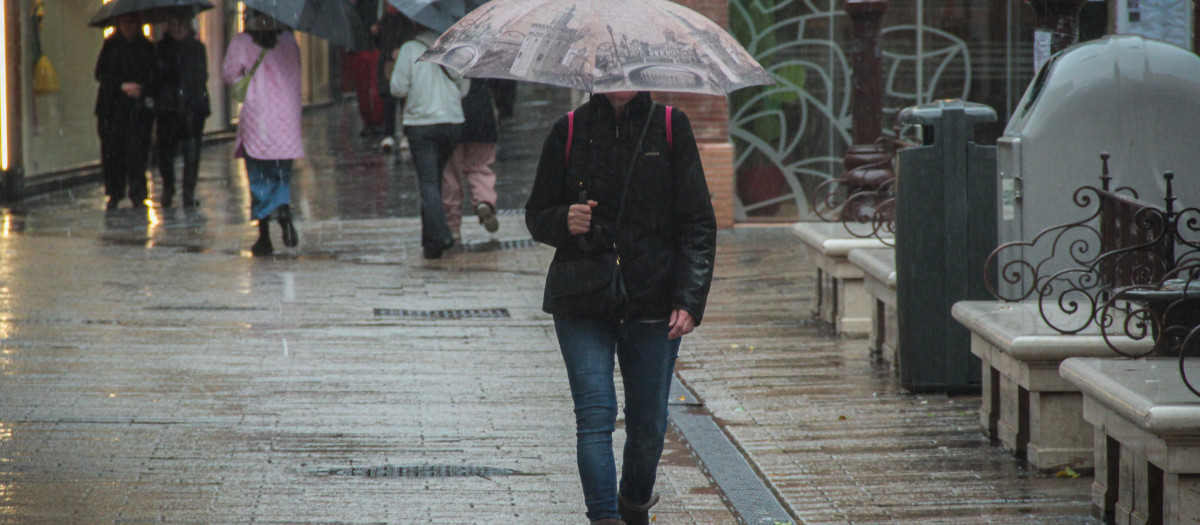 Imagen de los efectos de las lluvias