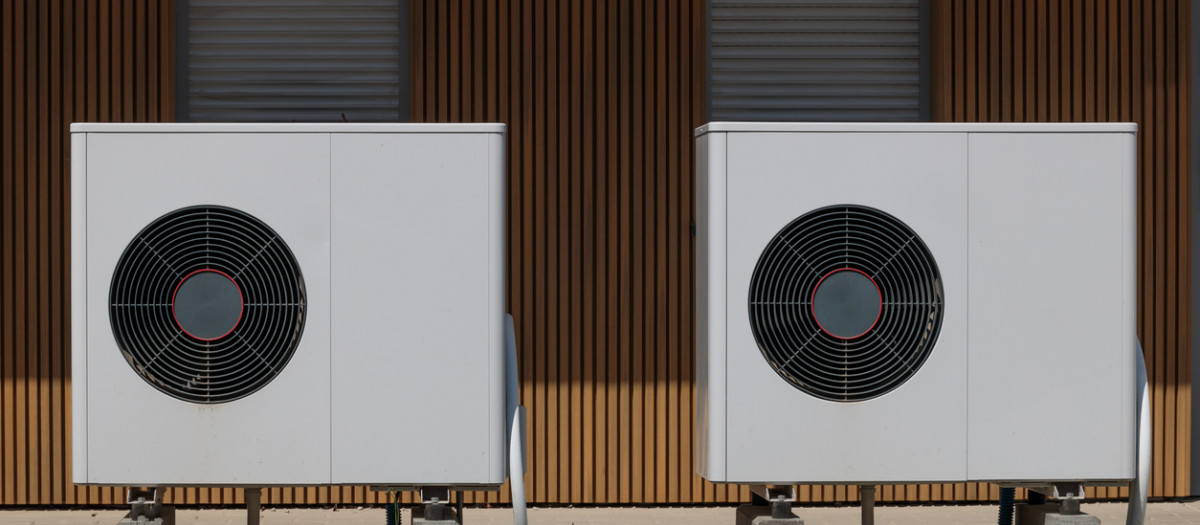Casa que incorpora energías renovables mediante bombas de calor aerotérmicas