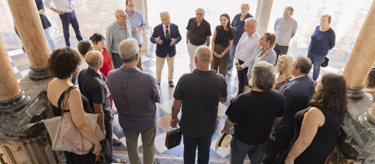 Asistentes al Encuentro Europeo de Ciudades de la Cerámica