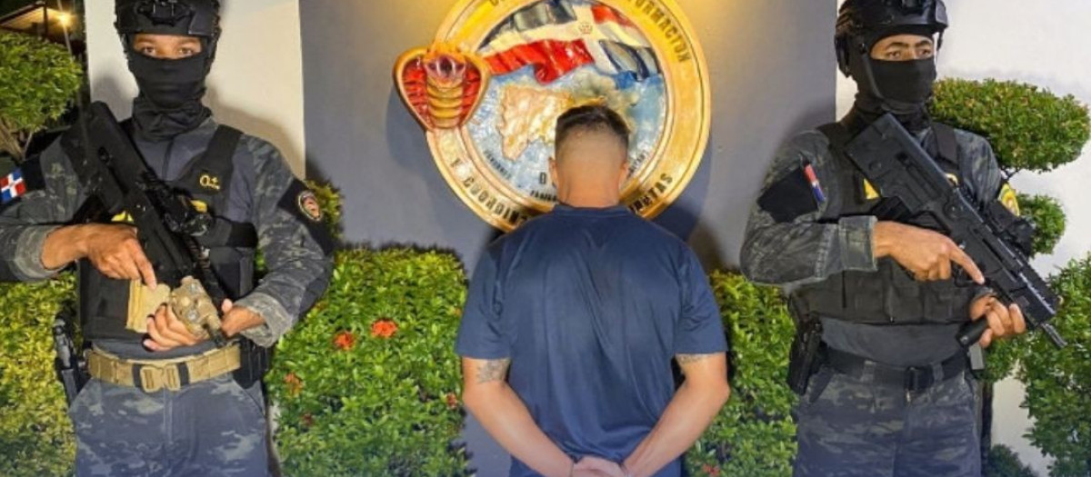 Jonathan Yera Pozo fue capturado por la policía de República Dominicana