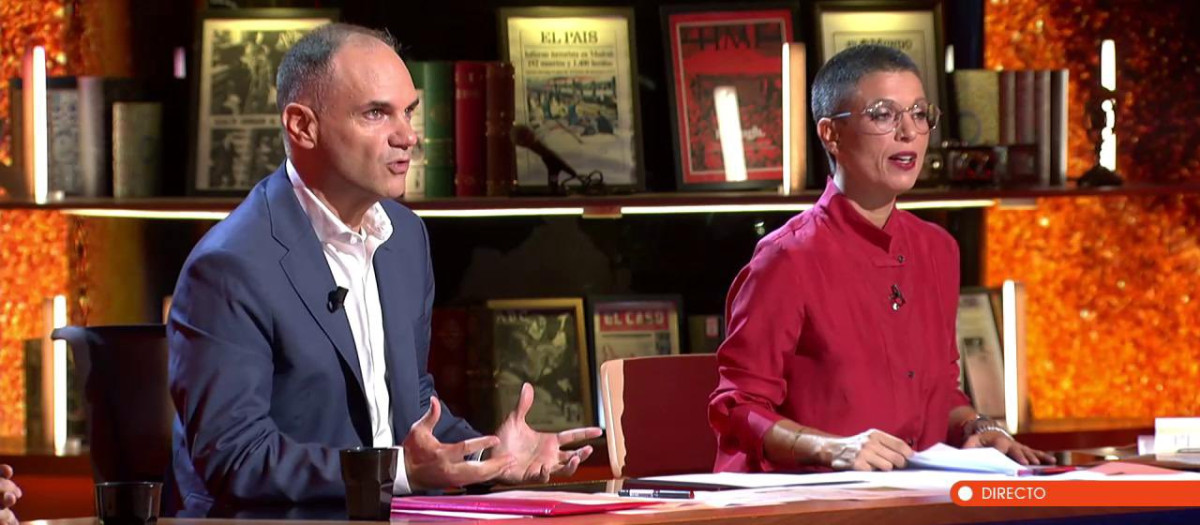 Paco Pérez Caballero y Beatriz Talegón, este viernes en Horizonte