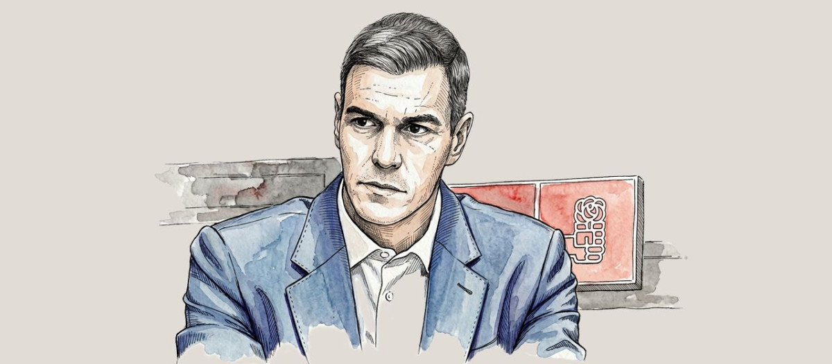 Retrato de Pedro Sánchez