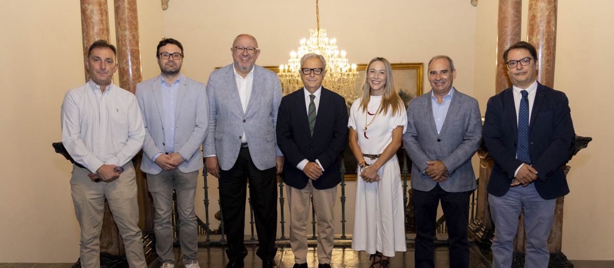 Firmantes del convenio