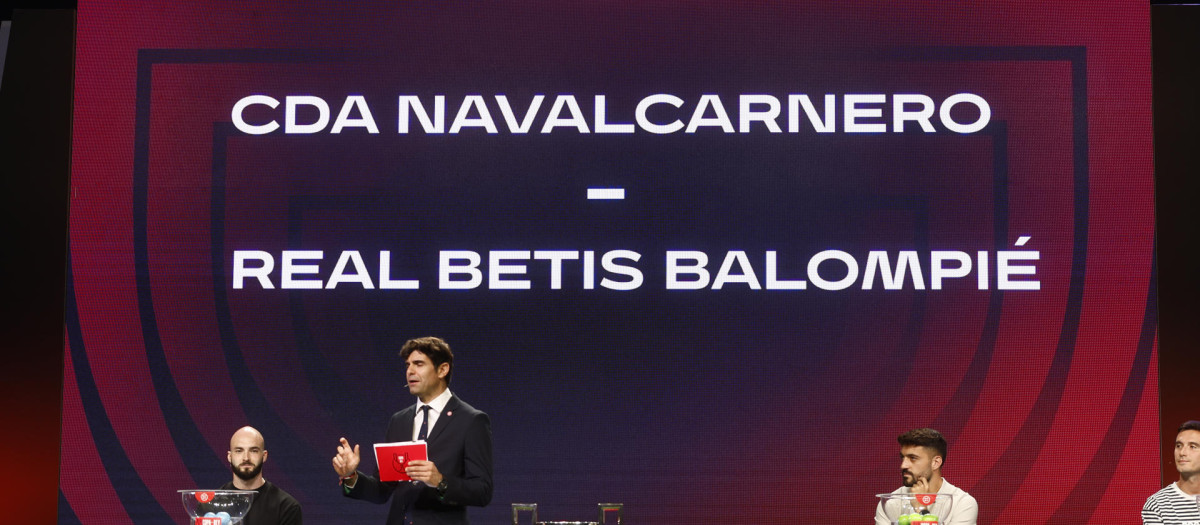El Betis se enfrentará al Navalcarnero en la primera ronda de la Copa del Rey