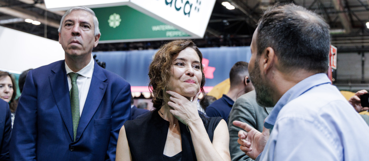 La presidenta de la Comunidad de Madrid, Isabel Díaz Ayuso