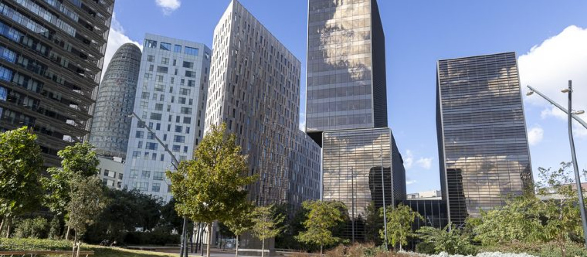 Rascacielos en Barcelona