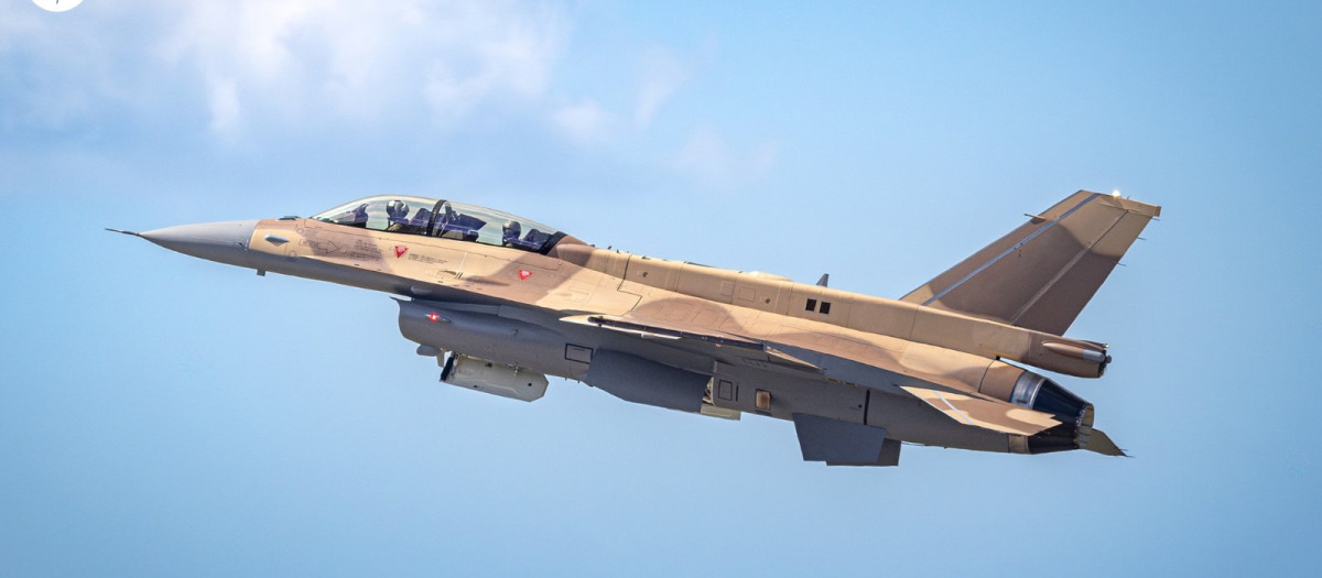 El primer avión de combate F-16 Block 72 destinado a las Fuerzas Reales del Aire de Marruecos realizó con éxito su primer vuelo de prueba