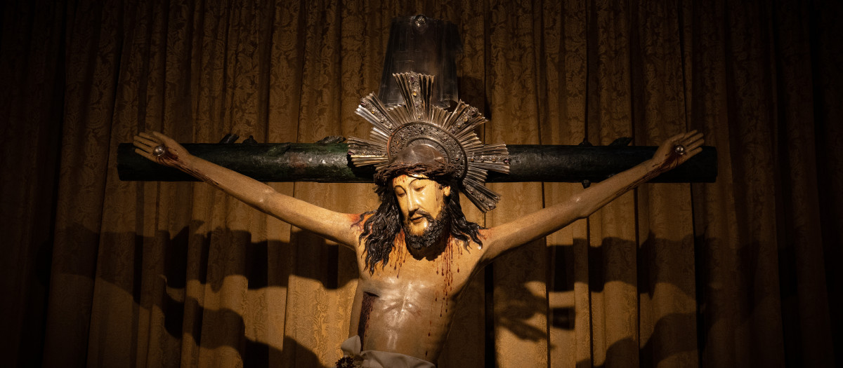 El Santo Cristo de Lepanto, catedral de Barcelona