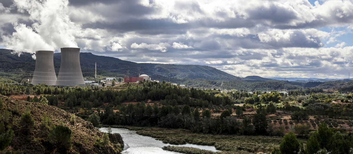 Imagen de la central nuclear de Cofrentes