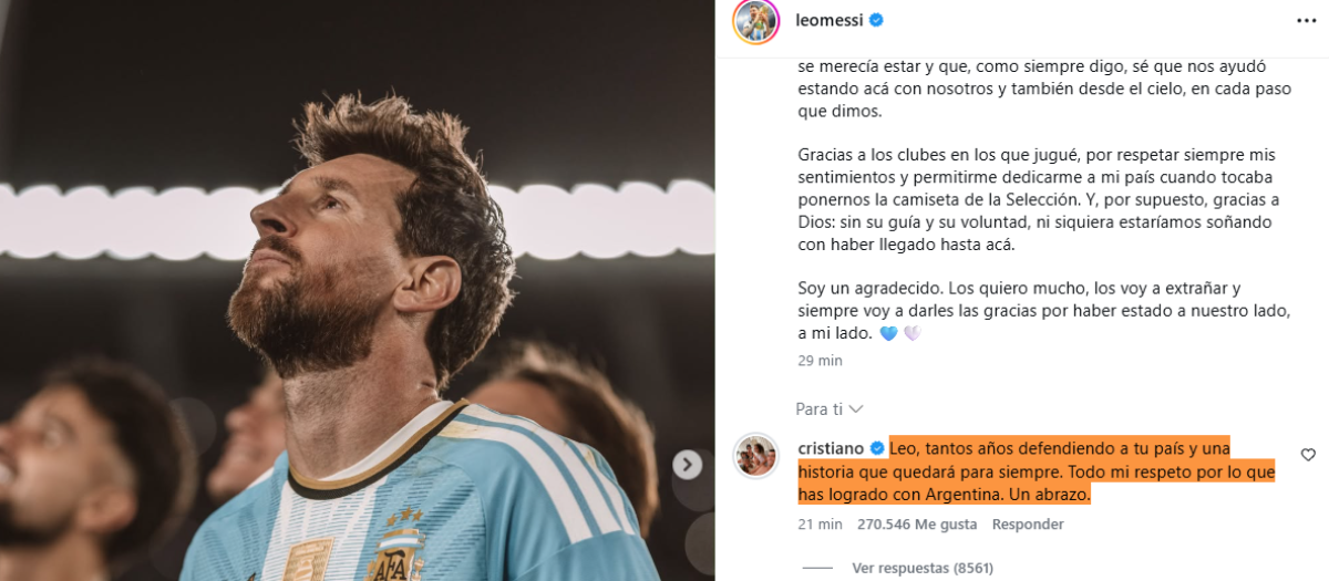 Carta de despedida de Leo Messi
