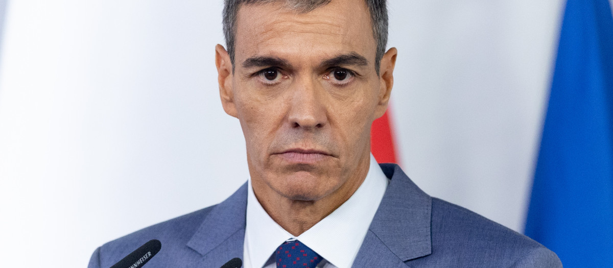 El presidente del Gobierno, Pedro Sánchez