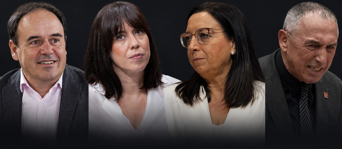 Juanfran Pérez Llorca, Diana Morant, Llanos Massó y Joan Balvoví