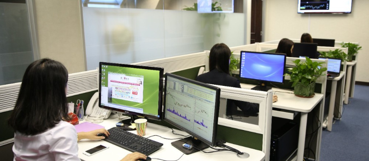 Imagen de recurso del interior de una empresa