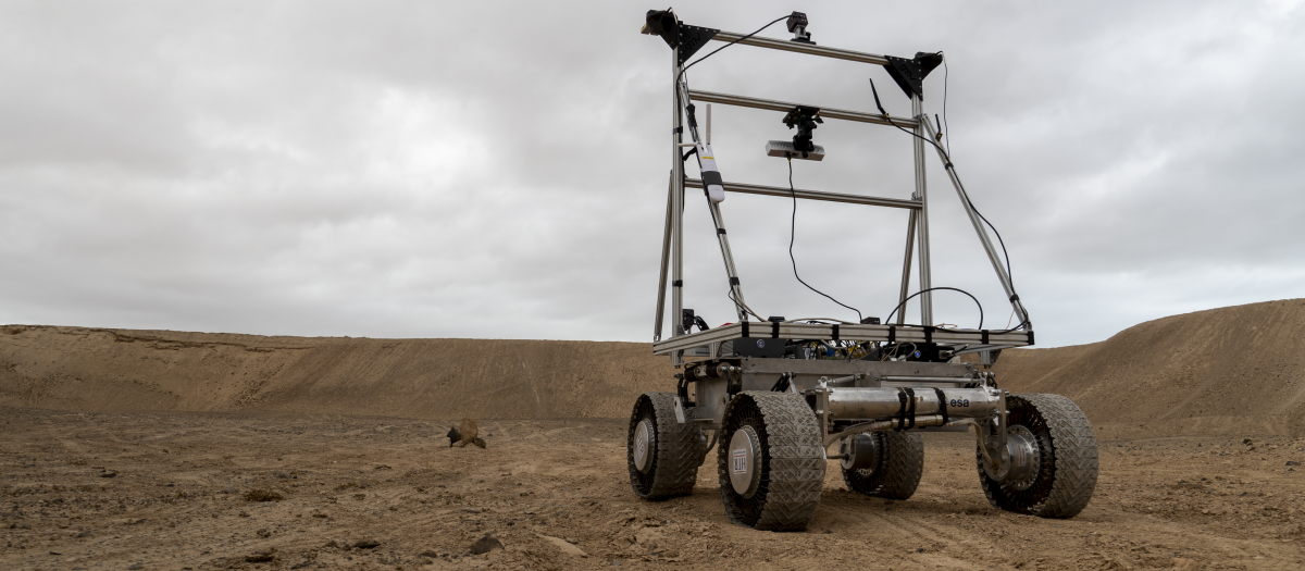 NOMAD, un sistema de navegación autónomo modular que ayuda a los rovers lunares a desplazarse con rapidez y seguridad por la Luna