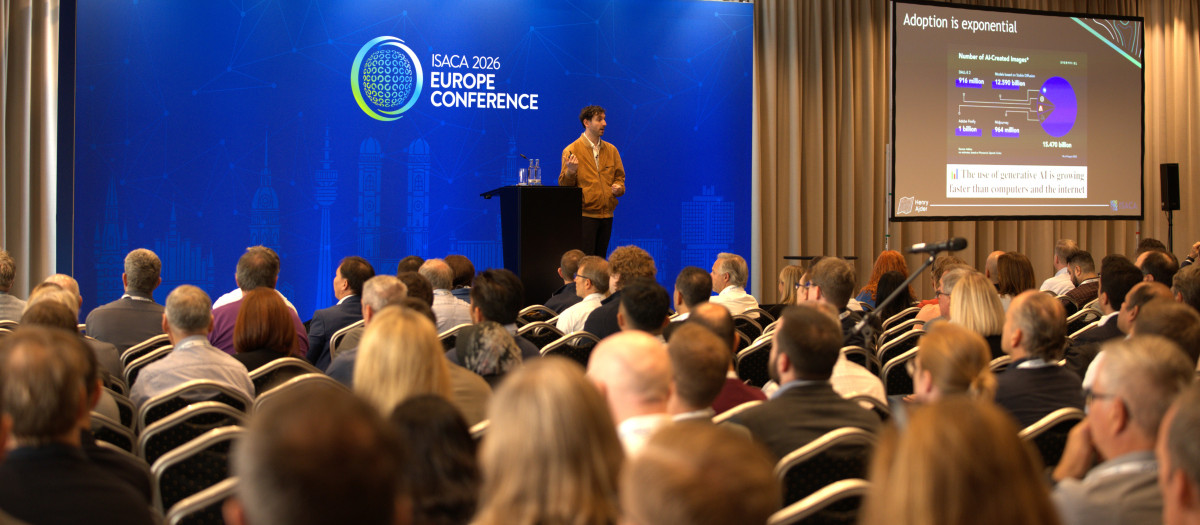 Conferencia impartida en la ISACA 2026 Europe Conference
