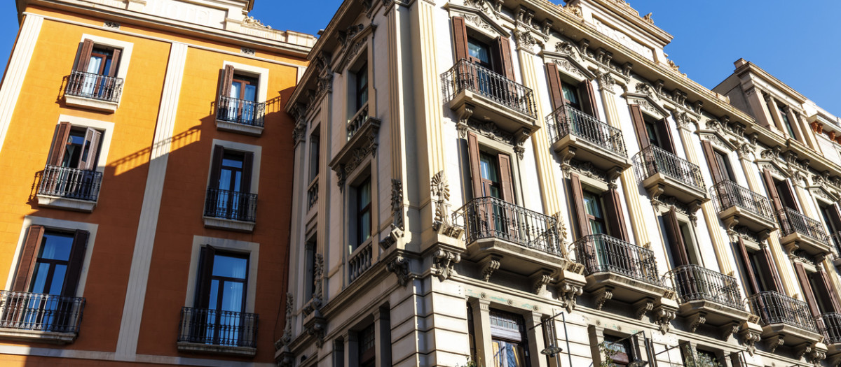 El desahucio se ha producido en La Rambla, Barcelona