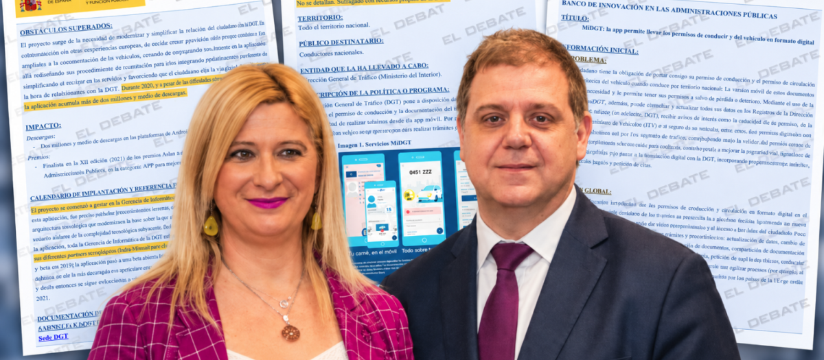 Leire Díez y Juanma Serrano, cuatro meses antes de las elecciones generales de 2023