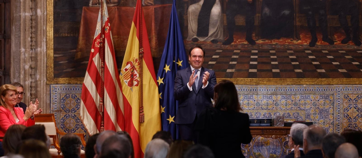 Imagen del presidente de la Generalitat tomada este viernes