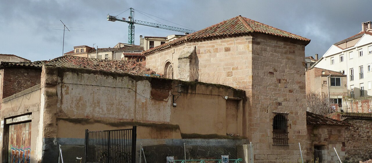 Vista de la iglesia de San Leonardo, en Zamora