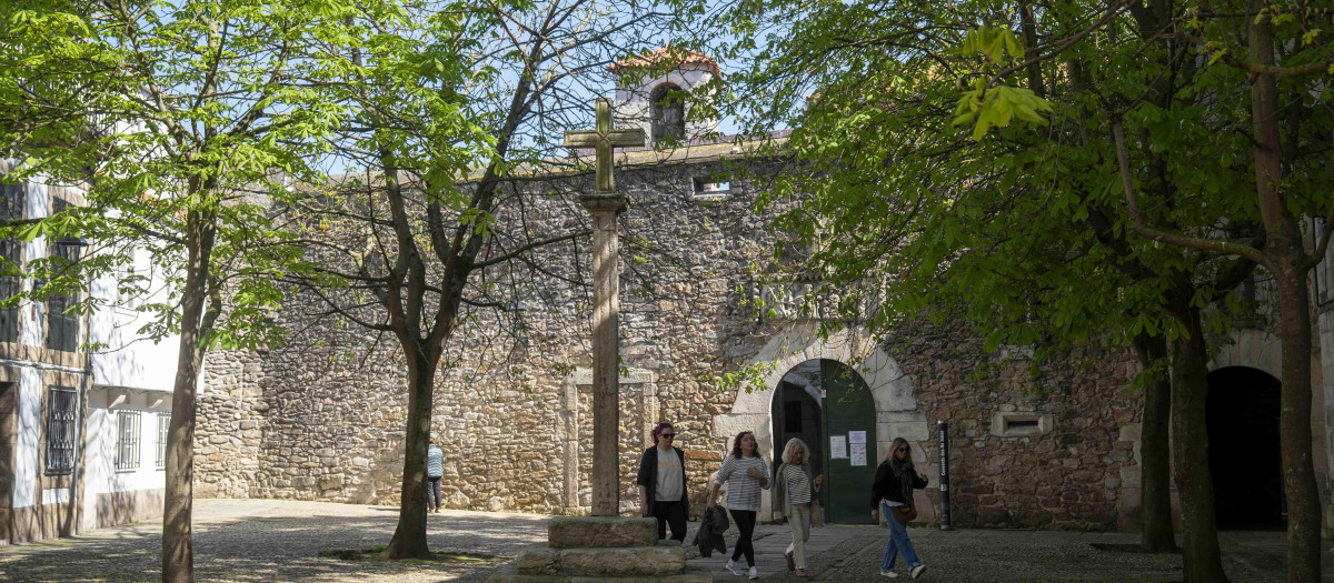 Plaza de Santa Bárbara, en La Coruña