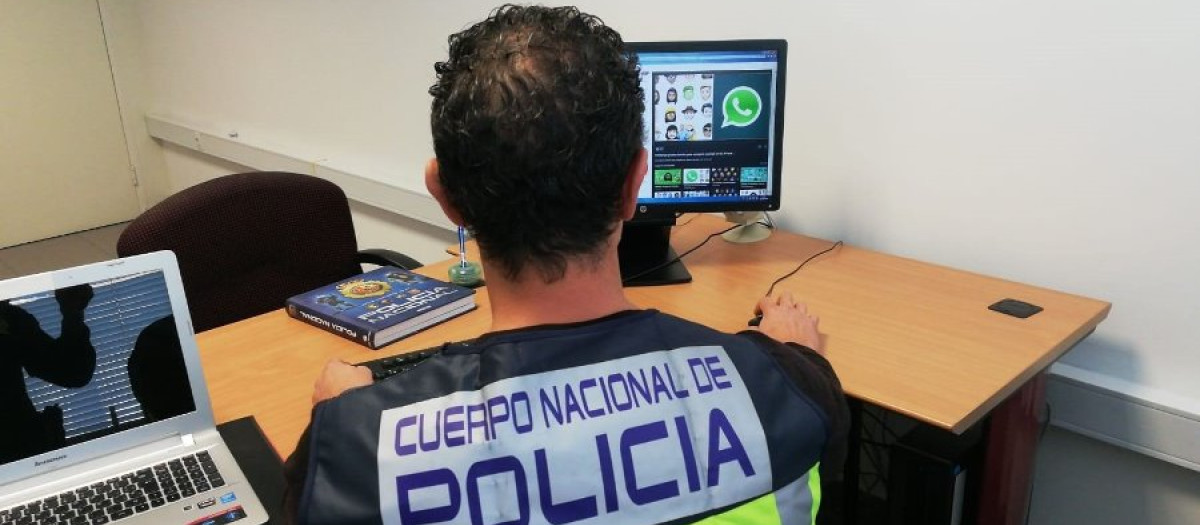 Imagen de archivo de un miembro de la Policía Nacional