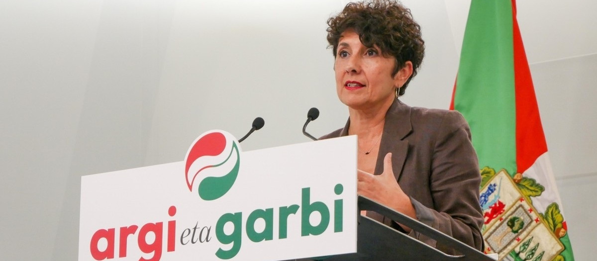 La portavoz del PNV; Maribel Vaquero

REMITIDA / HANDOUT por PNV
Fotografía remitida a medios de comunicación exclusivamente para ilustrar la noticia a la que hace referencia la imagen, y citando la procedencia de la imagen en la firma
06/10/2026