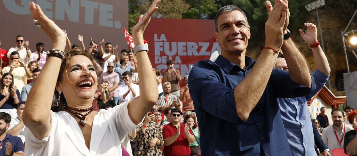 Acto de precampaña del PSOE en Dos Hermanas
