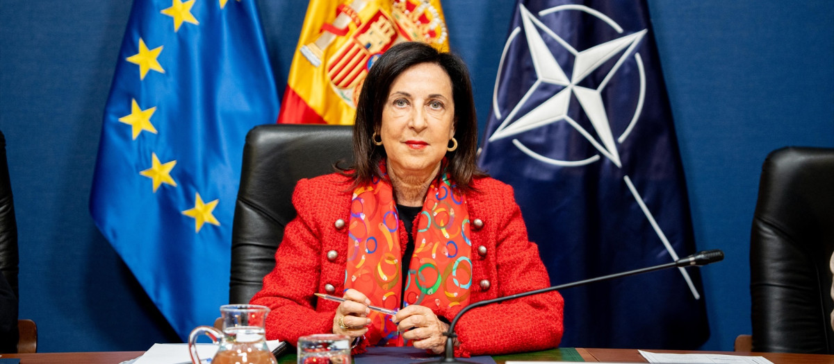 La ministra de Defensa, Margarita Robles