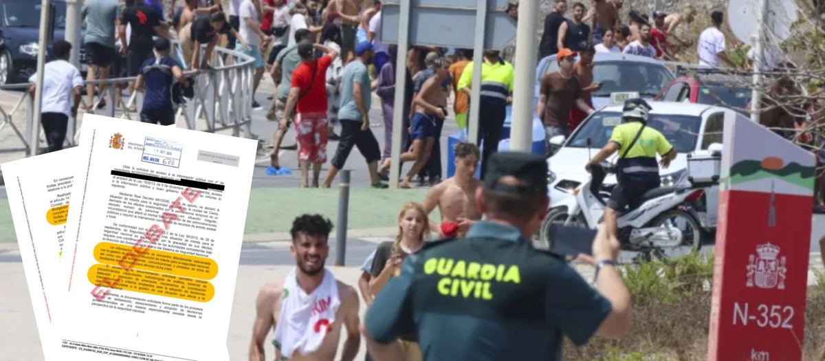 Miles de marroquíes asaltaron la valla para entrar en Ceuta en julio