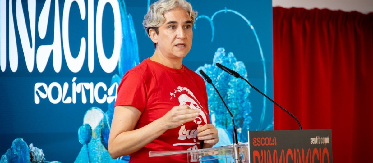 La exalcaldesa de Barcelona Ada Colau
