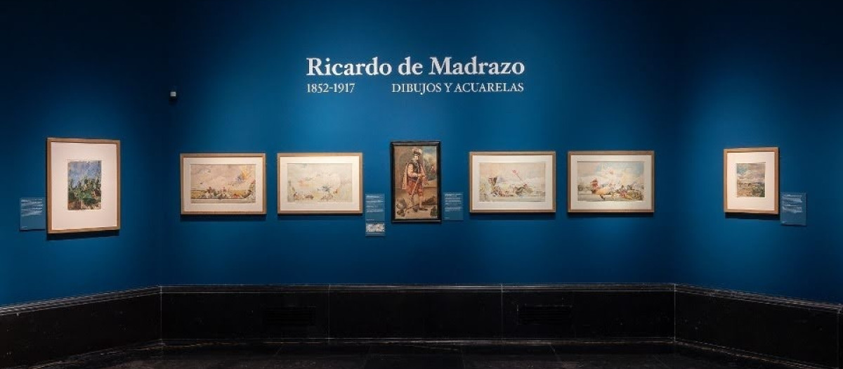 Imagen de la exposición 'Ricardo de Madrazo (1852-1917): dibujos y acuarelas'.

REMITIDA / HANDOUT por MUSEO NACIONAL DEL PRADO
Fotografía remitida a medios de comunicación exclusivamente para ilustrar la noticia a la que hace referencia la imagen, y citando la procedencia de la imagen en la firma
13/10/2026