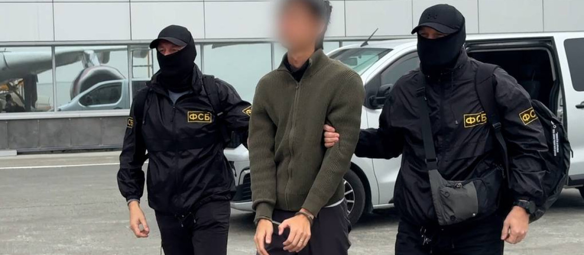 Detencion del  FSB del periodista japonés