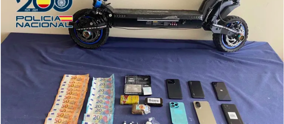 La Policía Nacional desmantela un punto de venta de droga en La Coruña