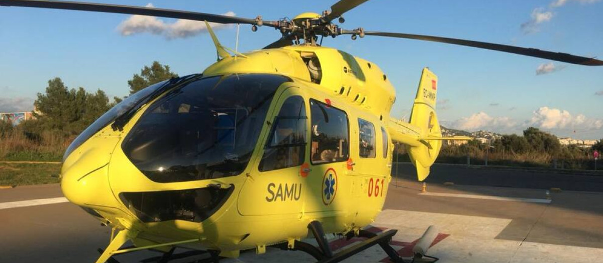 Helicóptero del Samu 061