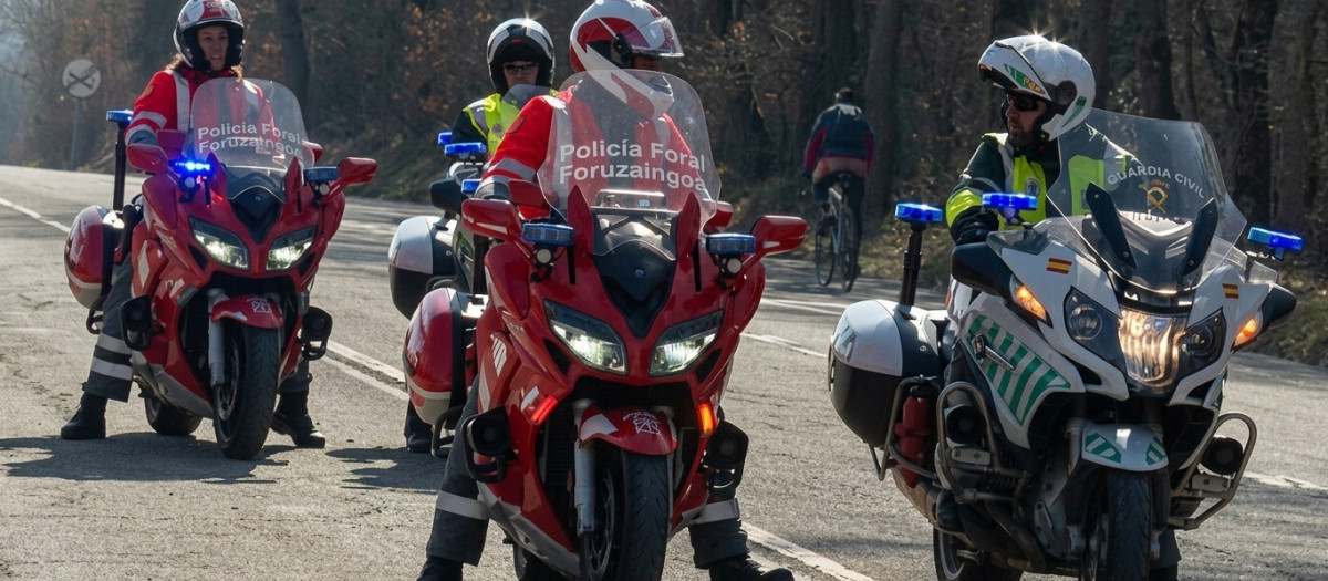 La Guardia Civil lleva años trabajando con la Policía Foral para la transferencia de competencias