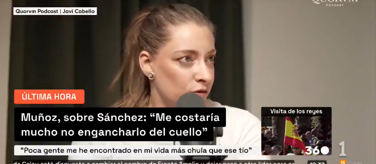TVE se hizo eco de la entrevista de Javier Cabello a Ester Muñoz