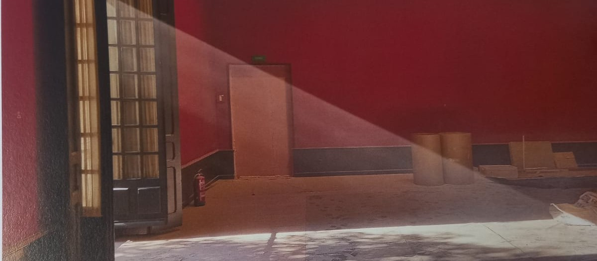 La luz entra en la casa en reforma de Sorolla