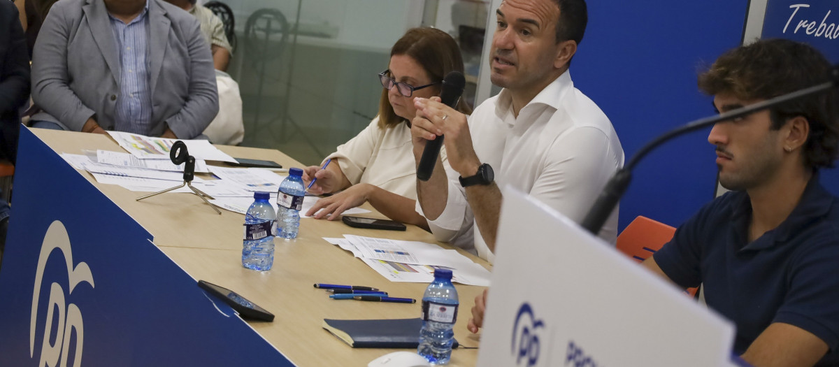 Imagen de Vicent Mompó tomada este miércoles en Valencia