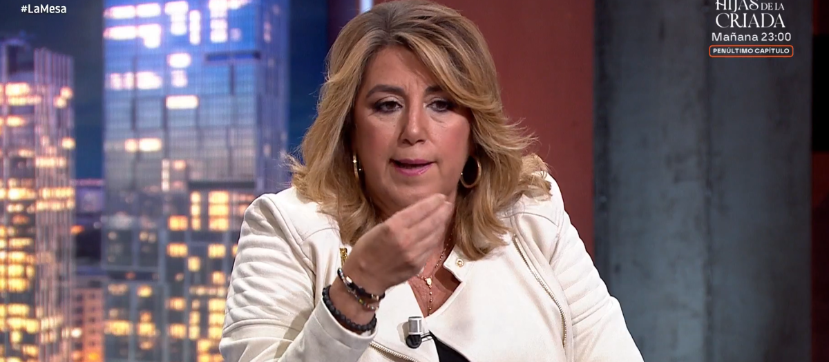 Susana Díaz en 'La Mesa'