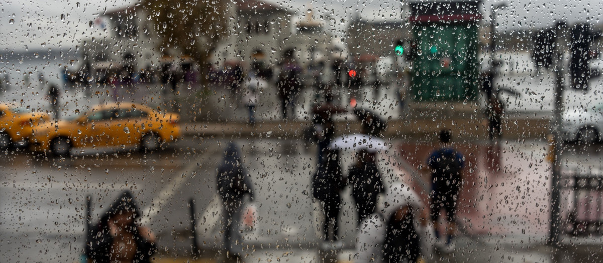 Lluvias en Estambul